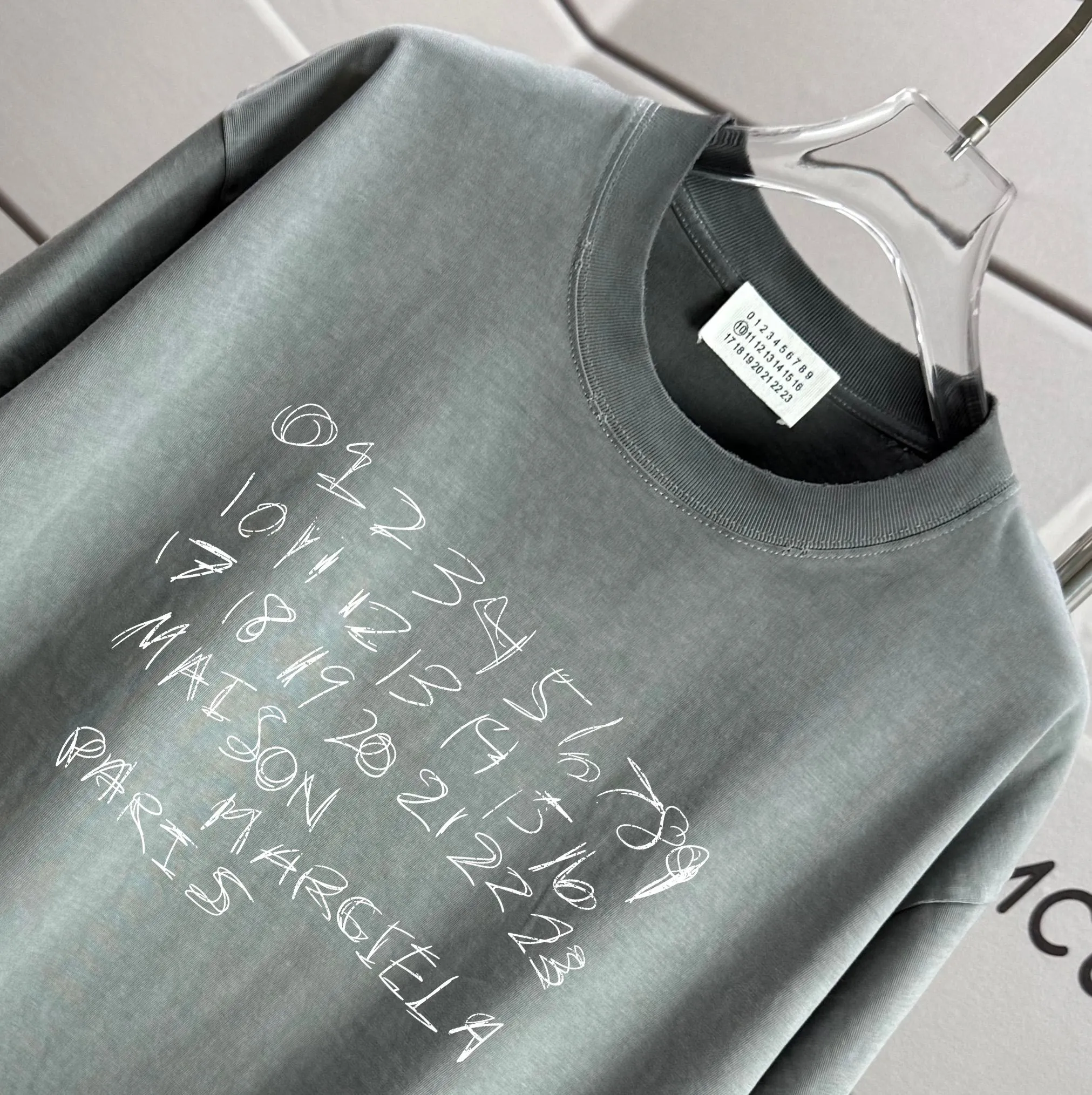 # MM 6 *2026 New Arrival 320 tee Same Style : Size :S M L XL XXL Size： S （90-130 ） M （120-150 ） L （140-165 ） XL （160-180 ） XXL （180-210 ）